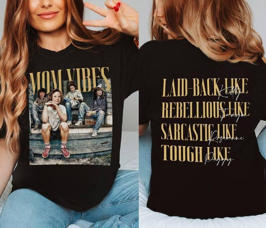 Sonia Samra Retro Mom Vibes That 70's Show T-shirt, Funny Mom Hoodie,, Unisex Graphic Tee, Smooth Fabric, Aesthetic Streetwear Vibe