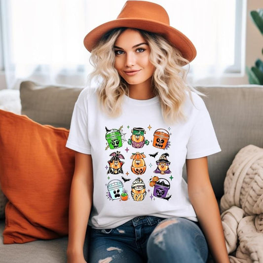 Spooky Nuggets Meal Bucket Shirt, Halloween Chicken Nuggets, Funny Halloween T-Shirt, Trendy Halloween, Spooky Season, Halloween Party Tee  T-shirt, sweater and Hoodie