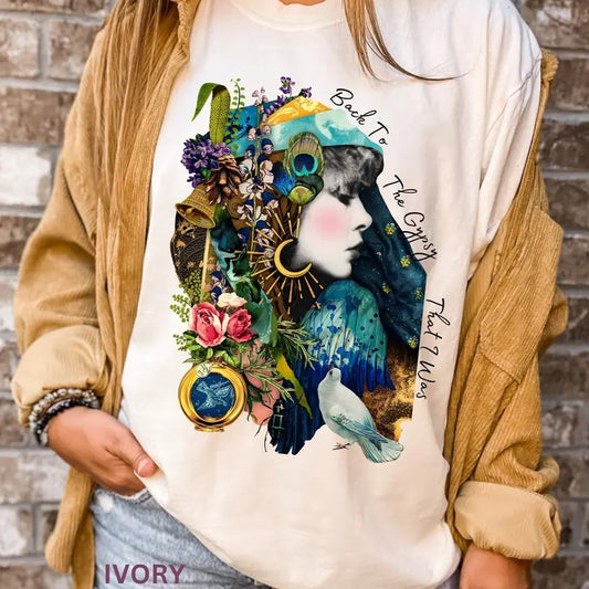 Stevie Nicks Shirt Fleetwood Mac Shirt Vintage Stevie Nicks T Shirt Concert Band Tee Hippie Tee  Comfort Colors Graphic Boho Bohemian Tee