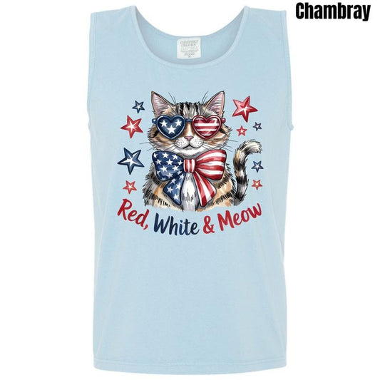 Tank Top - American Meow Comfort Colors Tank Top 'NLB'