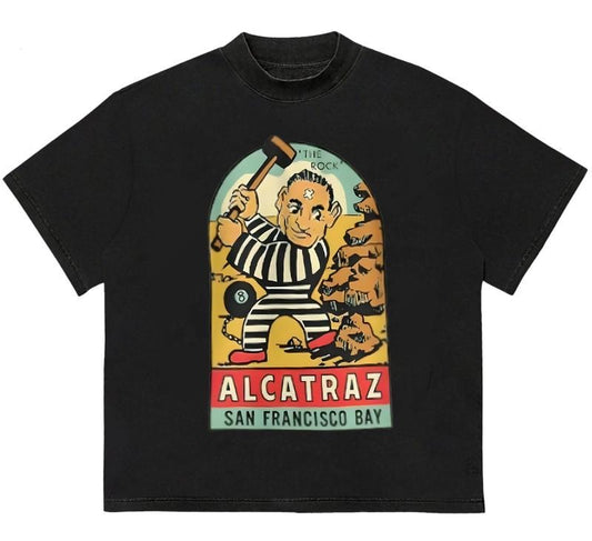 The Alcatraz T-Shirt Trendy Fit Casual, Comfy, and Stylish Customizable Graphic