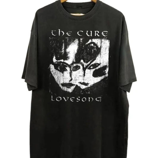 The Cure Love Song Retro Shirt, The Cure Band 90s Alt Indie Rock Shirt, The Cure Unisex T-shirt, Graphic Tee Gift For Men Women