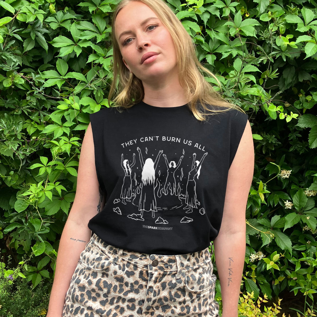 They Can't Burn Us All Sleeveless T-Shirt