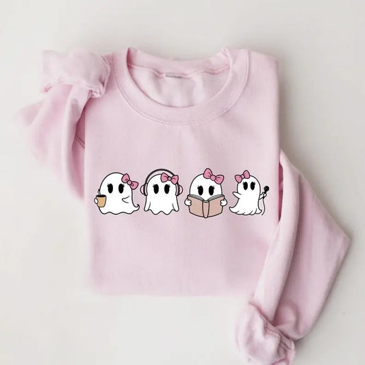 This Is Some Boo Sheet, Cute Spooky Sweatshirt, Womens Ghost Sweatshirt, Spooky Season, Funny Halloween Party Shirt
