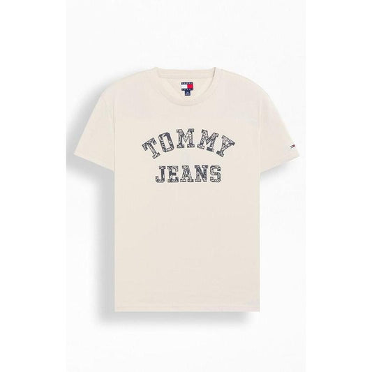 Tommy Jeans Men's Paisley Logo T-Shirt - Multicolor