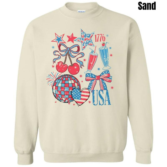 True American Collage Sweatshirt 'NLB'
