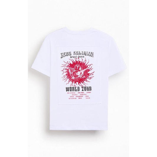 True Religion Men's Blazing Tour Applique T-Shirt - Multicolor