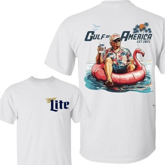 Trump Gulf of America Miler Lite Shirt, Gulf of America Shirt, Summer 2025 Tee, Graphic Tee For Men, For Women
