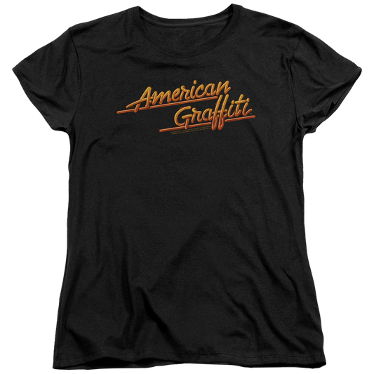 American Graffiti Neon Logo - Women's T-Shirt