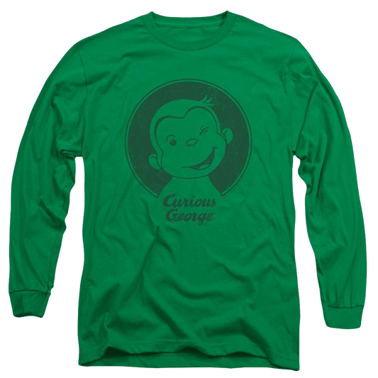 Curious George Classic Wink - Men's Long Sleeve T-Shirt