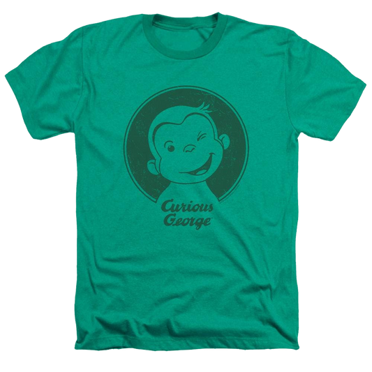 Curious George Classic Wink - Men's Heather T-Shirt