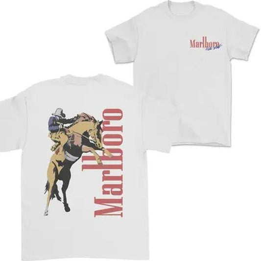 Vintage Marlboro Cowboy Wild West T-Shirt, Unisex T-Shirt, Gift For Her, Gift For Him