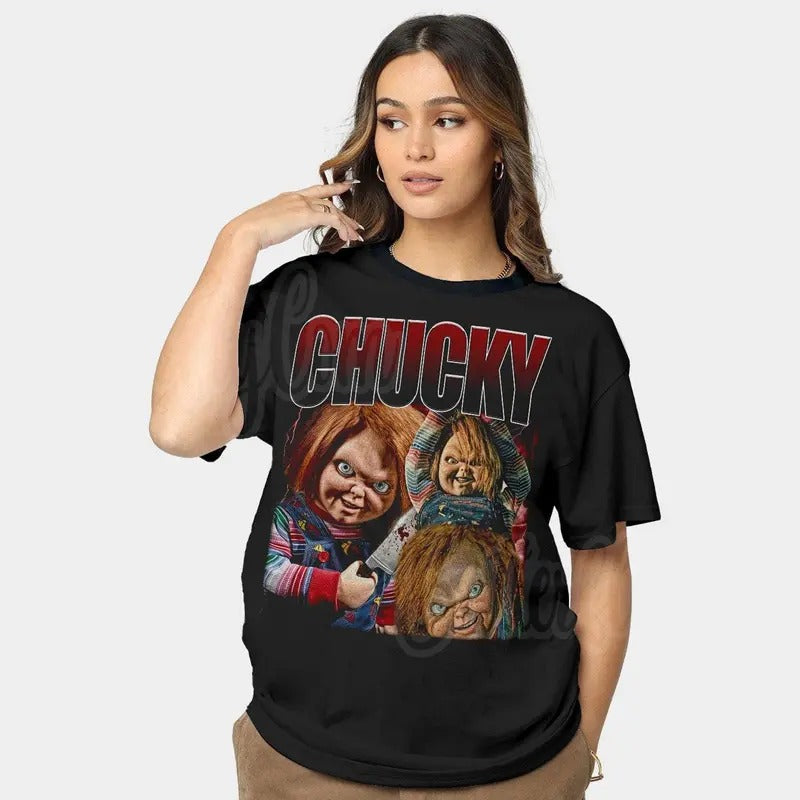 Vintage Style Chucky Shirt, Chucky T shirt, Chucky graphic shirt, Chucky Sweatshirt, Chucky Merch, Chucky Tee