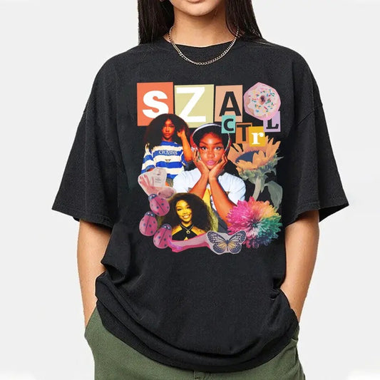 Vintage Sza Ctrl T-Shirt, Sza Good Days Graphic T-Shirt, Vintage 90s Graphic Sza Tee Shirt, Vintage Sza Album Inspired Sweater, Sza Concert T-Shirt, Sza Hip Hop Tee, SZA Ctrl T-Shirt, Good Days Graphic Sweater, Best Gift For Sza Fans