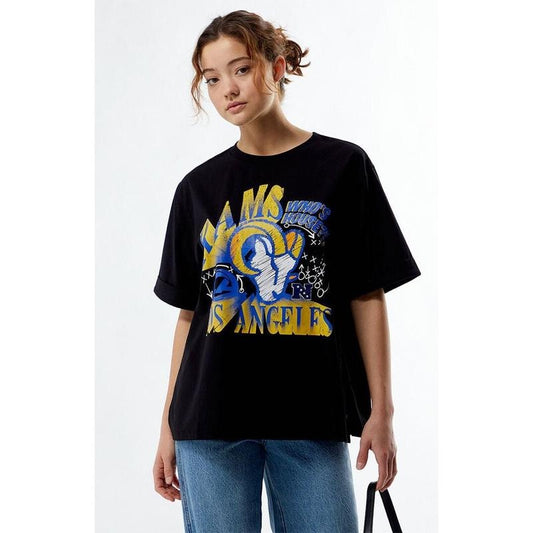WILD COLLECTIVE Women's NFL Wild Collective x PacSun LA Rams Oversized T-Shirt
