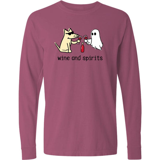 Wine and Spirits - Classic Long-Sleeve T-Shirt