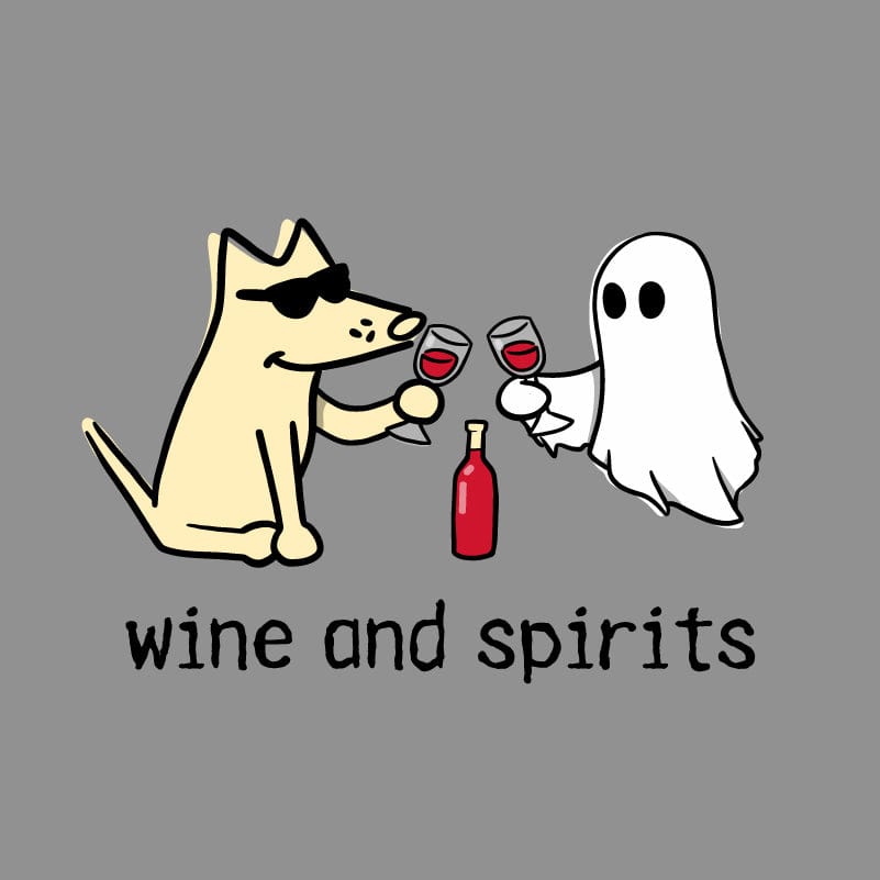Wine and Spirits - Ladies T-Shirt V-Neck