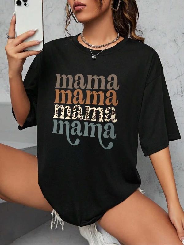 Women's Mama Shirt, Mother Day Shirt, Mama tee, Mother's Day Gift, Gift For Mom, For Women