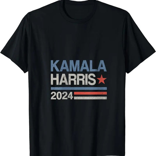 Womens Vintage Kamala Harris 2024 For President Election Campaign T-Shirt