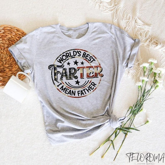 World's Best Farter I Mean Father Shirt, Farter Dad Shirt, Funny Dad T-Shirt, Dad Sweatshirt, Custom Dad Tee, Personalized Gift For Dad