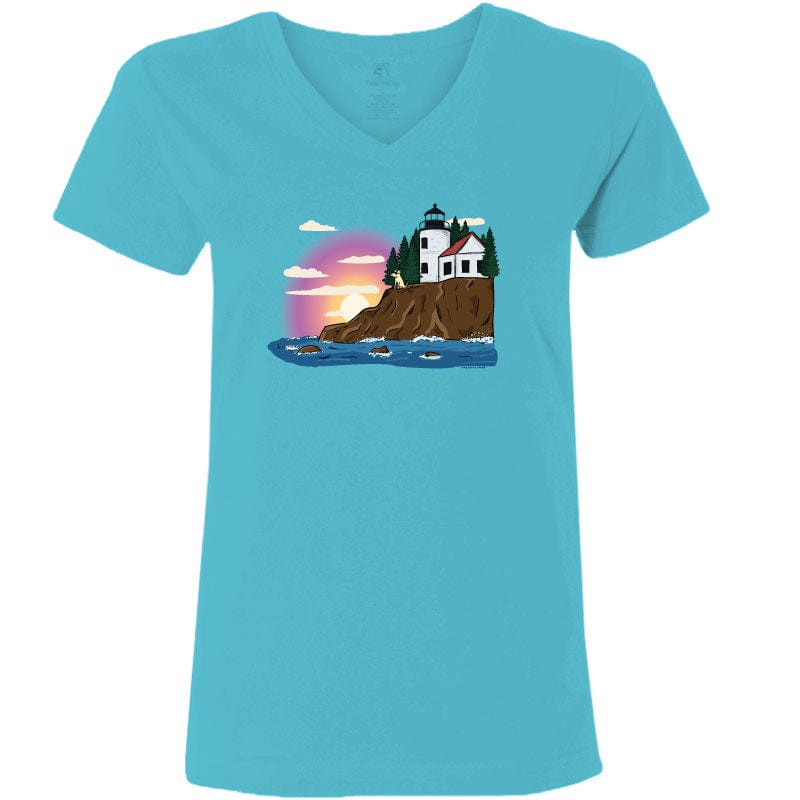 Acadia - Ladies T-Shirt V-Neck