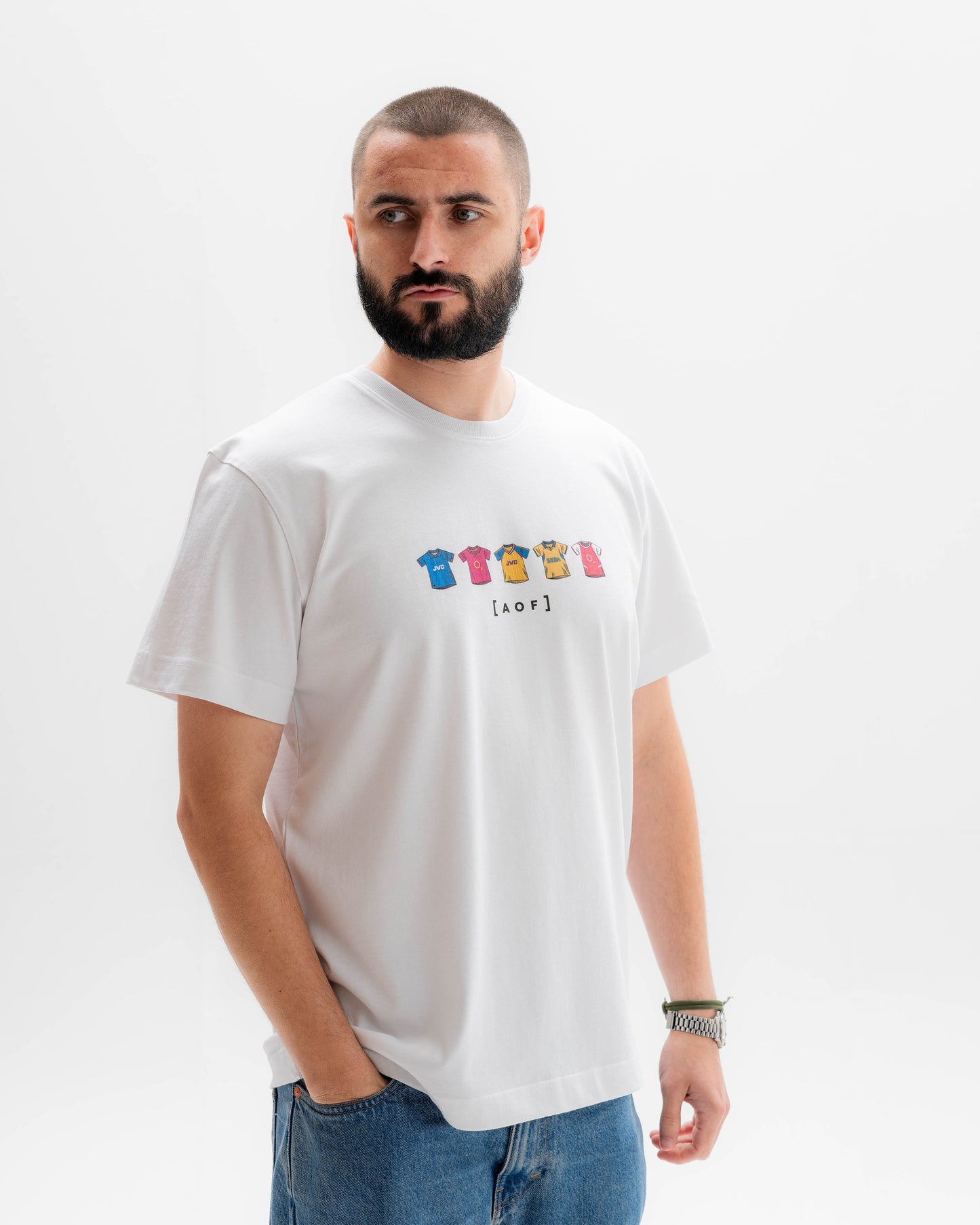 AFC Printed Classics White Tee