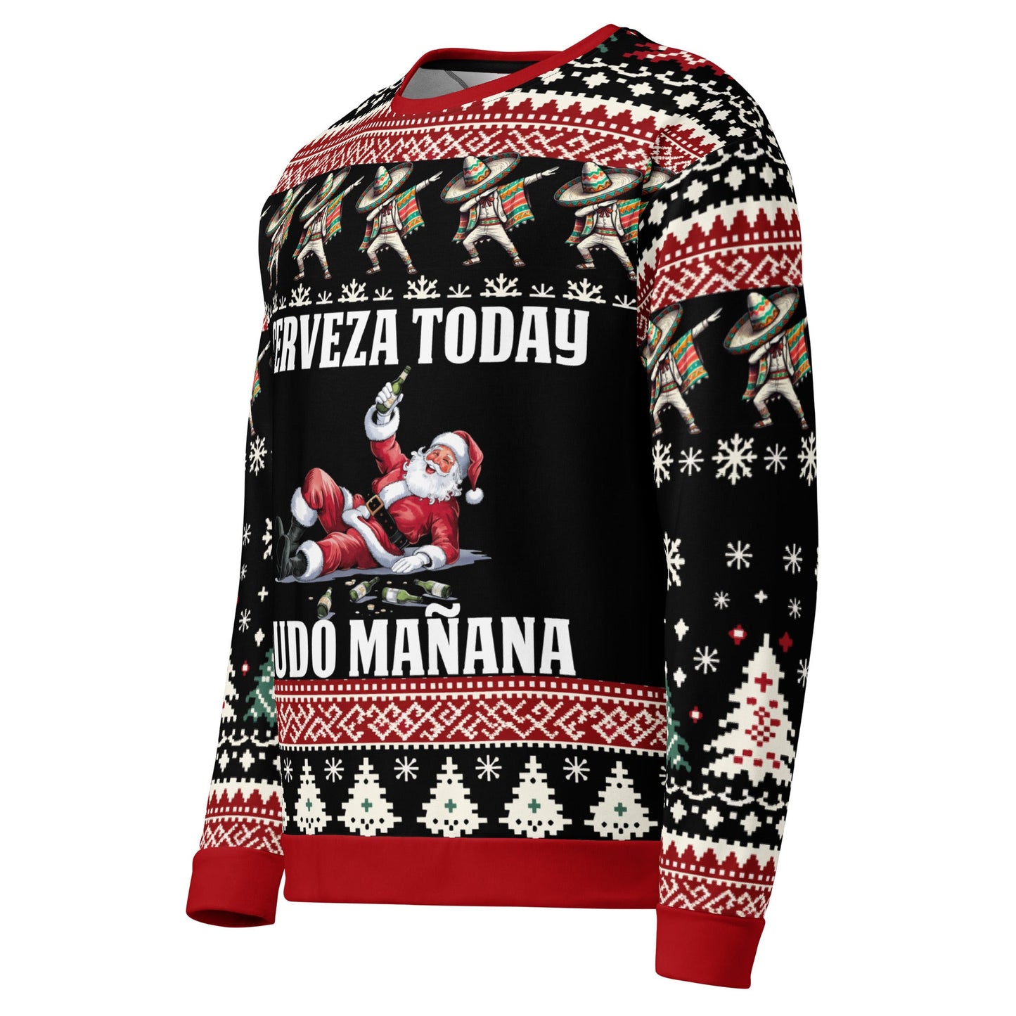 Cerveza Today Crudo Manana Santa Claus Navidad Sweatshirt