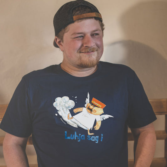 Engel Aloisius Herren T-Shirt "Luhja sag i"