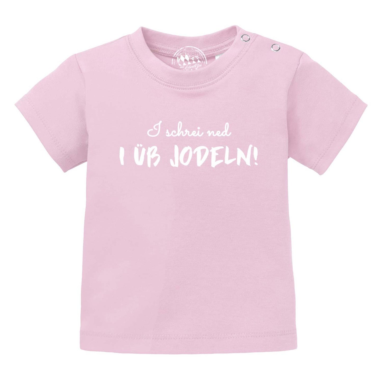 Baby T-Shirt "I Ã¼b jodeln"