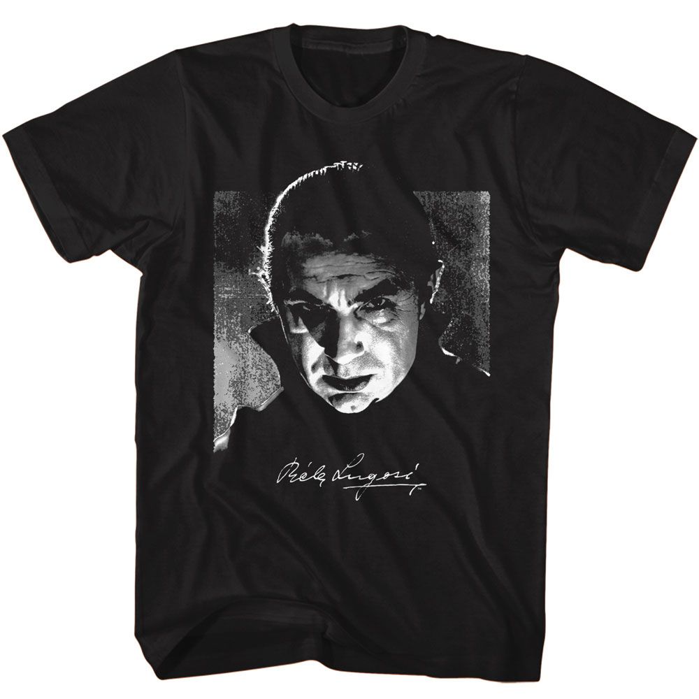 Bela Lugosi - BW Photo And Signature T-Shirt