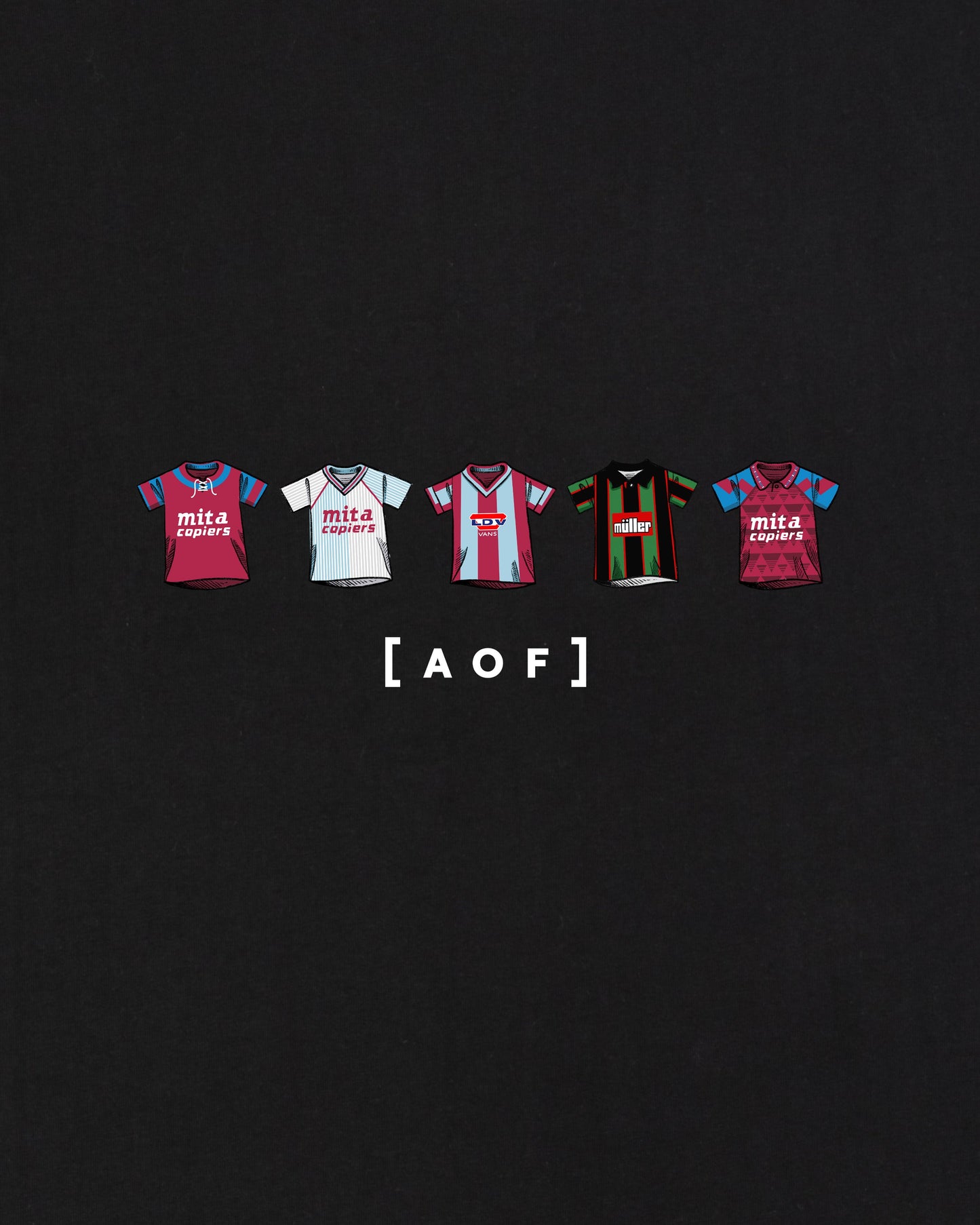 AVFC Printed Classics Tee