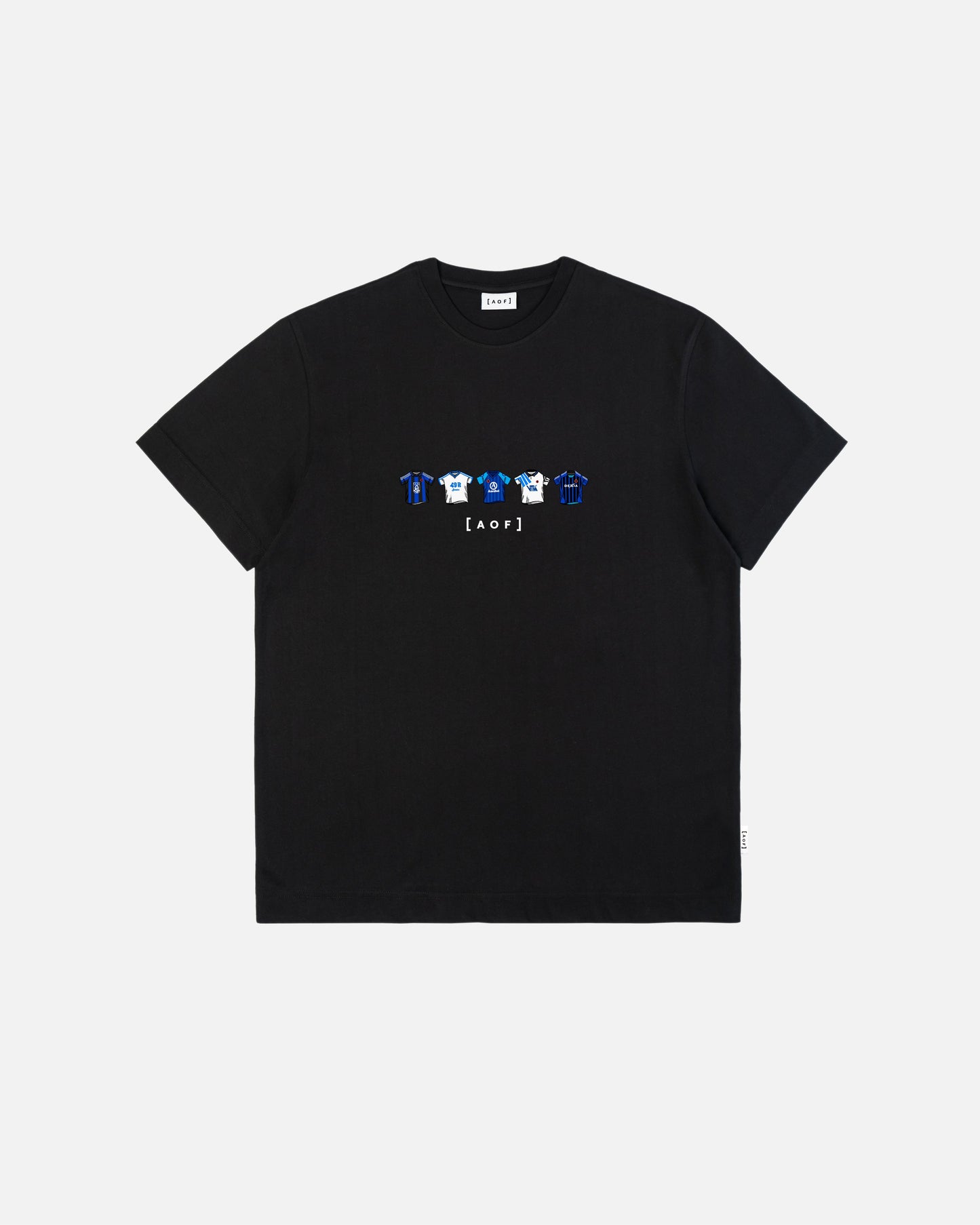 Club Brugge Printed Classics Black Tee