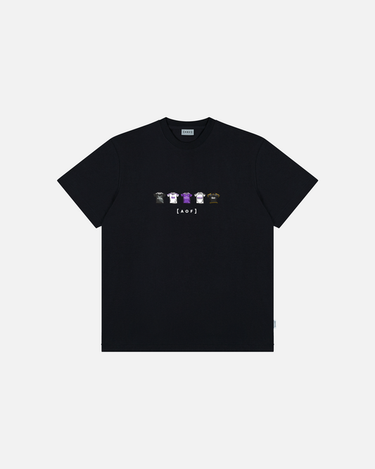 GalÃ¡ctico Printed Classics Black Tee