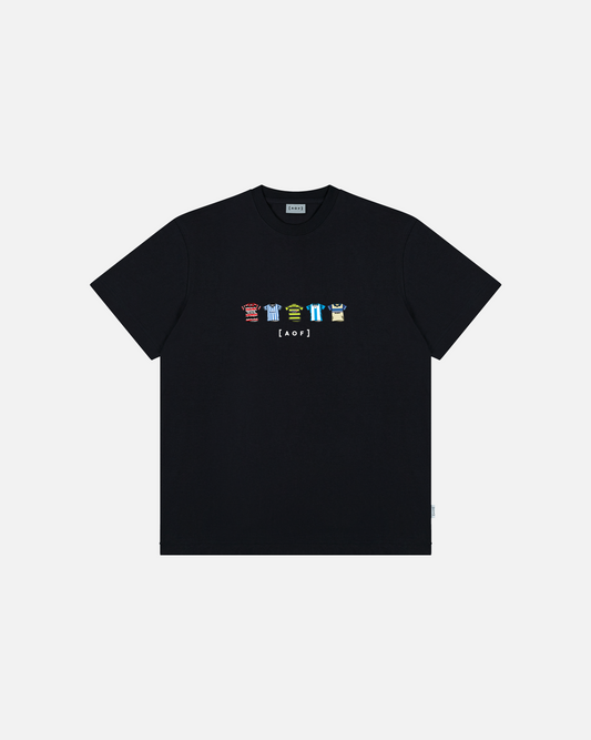Huddersfield Printed Classics Black Tee