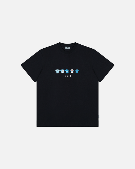 Napoli Printed Classics Black Tee