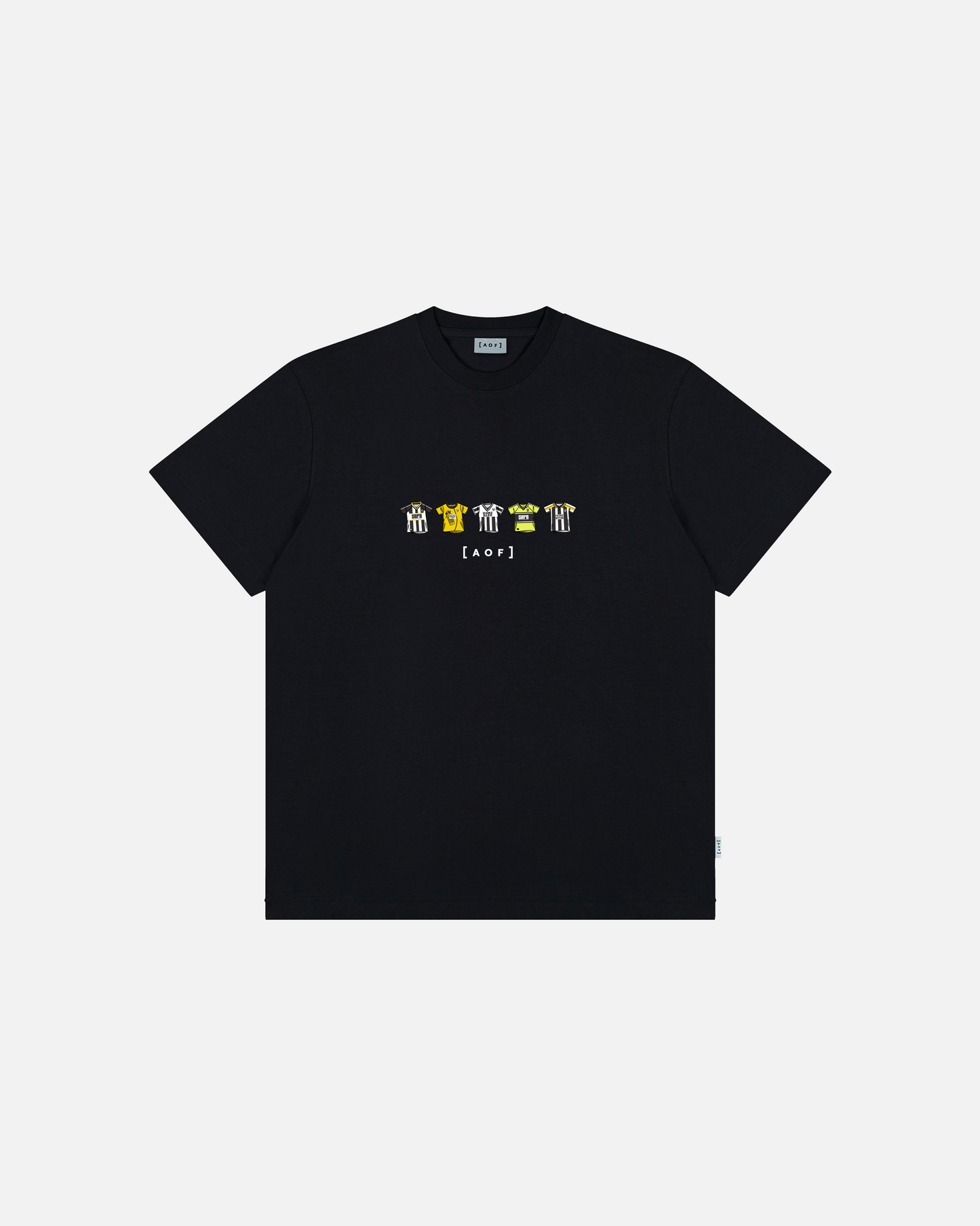 Notts County Printed Classics Black Tee