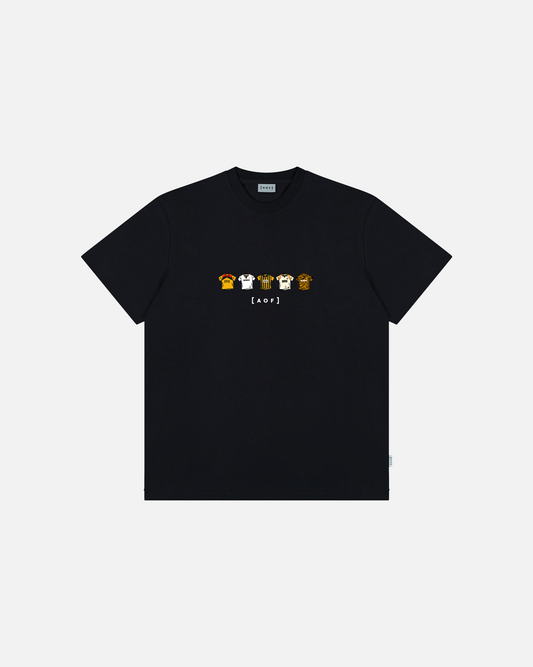 Hull Printed Classics Black Tee