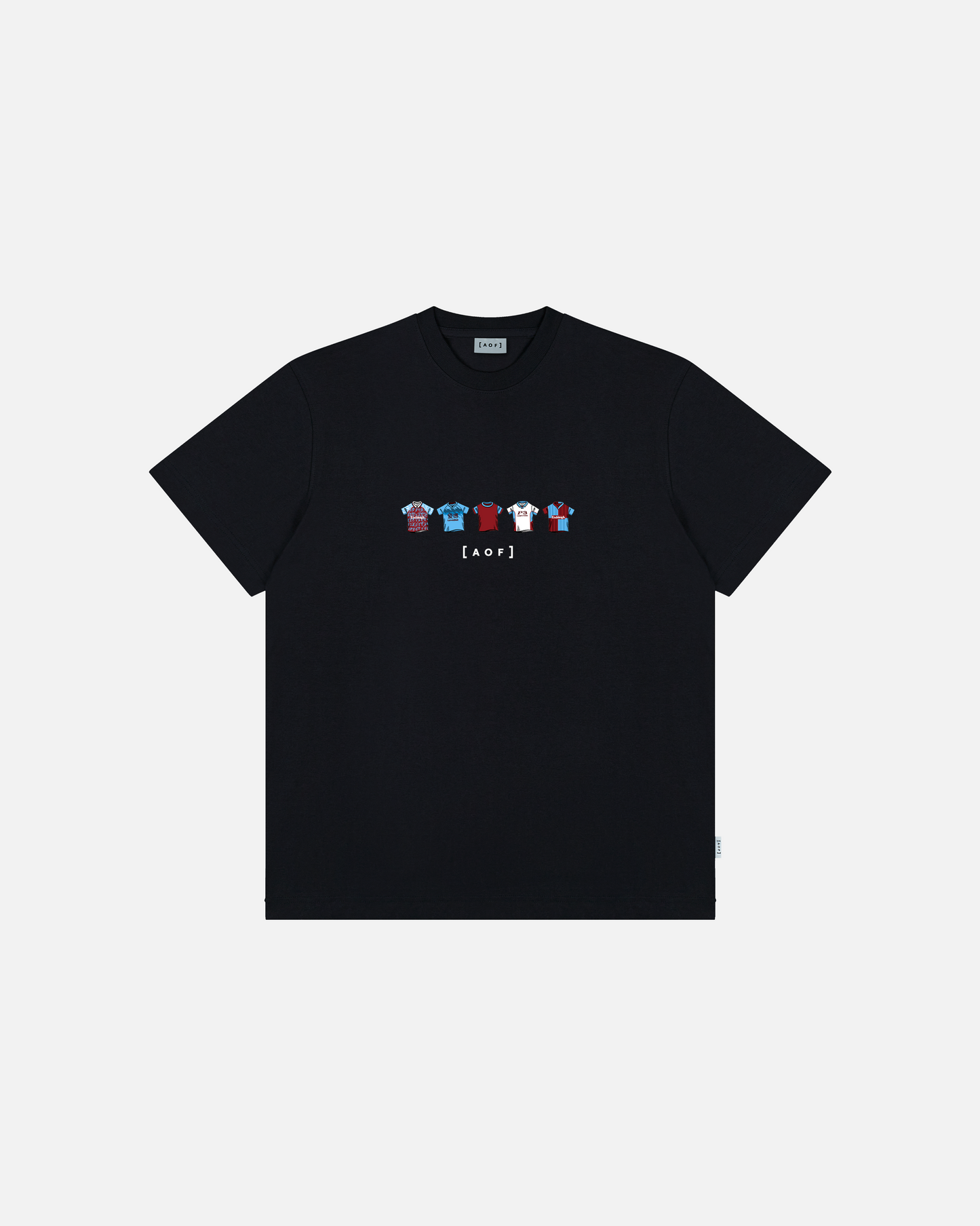 Burnley Printed Classics Black Tee