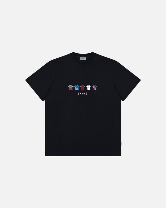 Burnley Printed Classics Black Tee