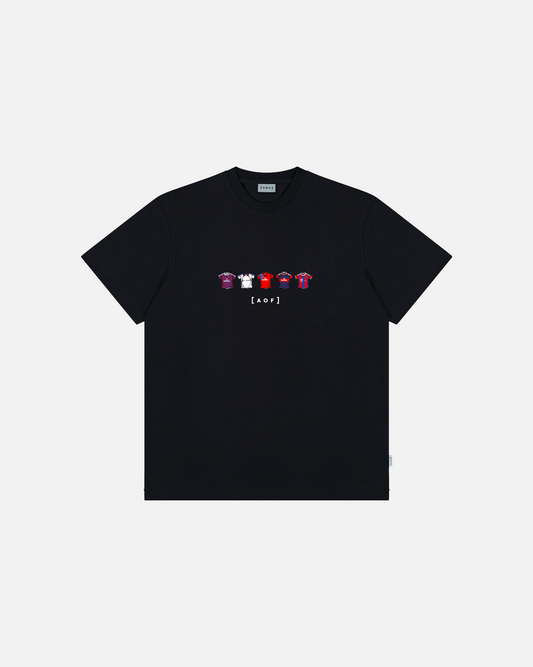 Bayern Printed Classics Black Tee