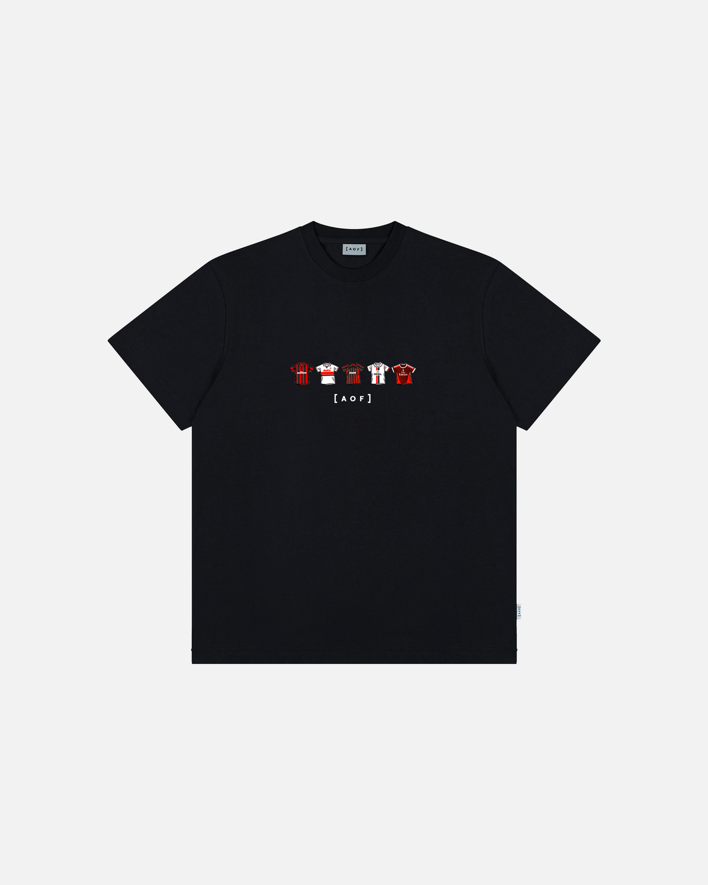 AC Printed Classics Black Tee
