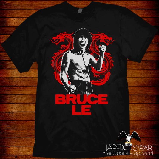 Bruce Le T-shirt VHS Classics Series