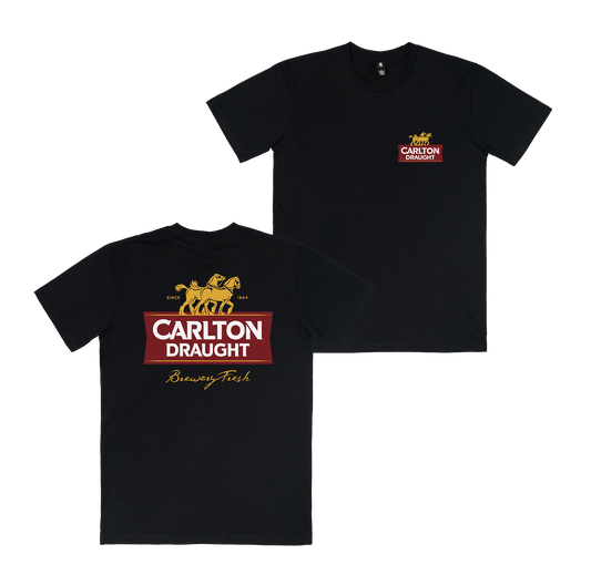 Carlton Draught Classic Tee Black