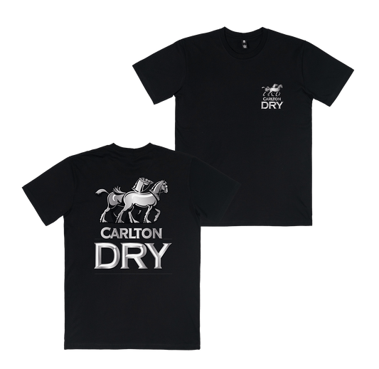 Carlton Dry Classic Tee Black