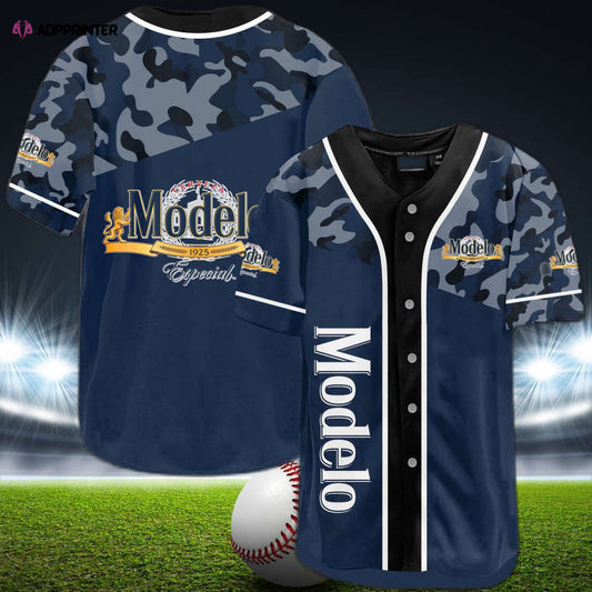Classic Camouflage Modelo Baseball Jersey – Stylish & Versatile Design - Aopprinter