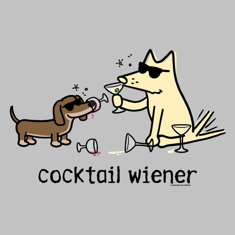 Cocktail Wiener - Ladies T-Shirt V-Neck