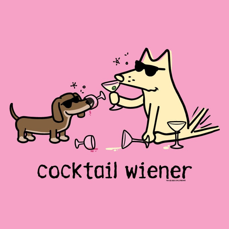 Cocktail Wiener - Ladies T-Shirt V-Neck