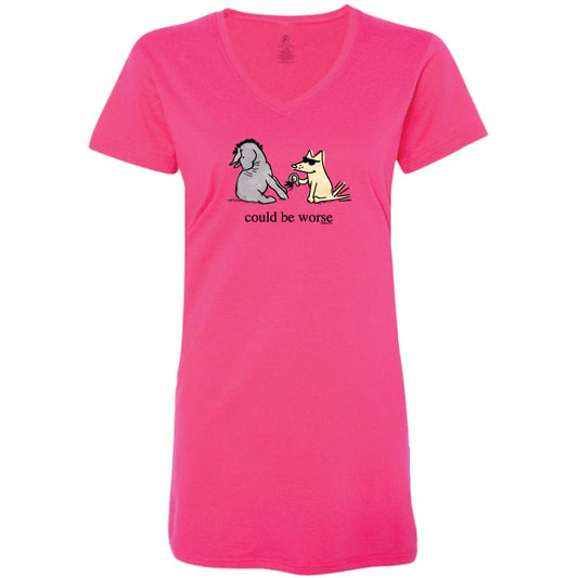 Could Be Worse  - Ladies Night T-Shirt
