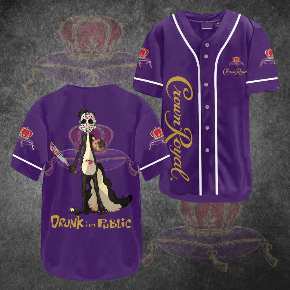 Crown Royal Baseball Jersey: Stand Out in Style and Show Your Love for the Classic Whiskey! - Aopprinter