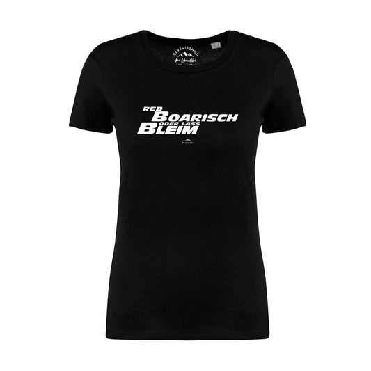 Damen T-Shirt "Red boarisch"